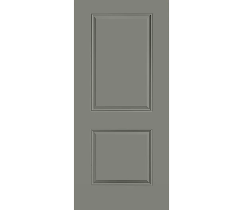Cape Coral 2 Panel Square Steel Entry Door