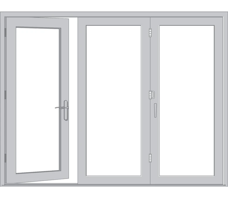 Cape Coral Pella Architect Reserve Series Contemporary Bifold Patio Door